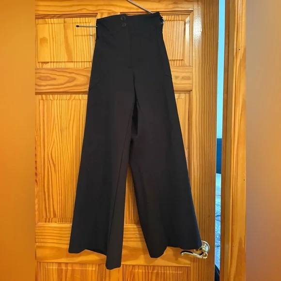 Anthropologie: The Naomi Ponte Wide-Leg Flare Pants by Maeve - Picture 7 of 7